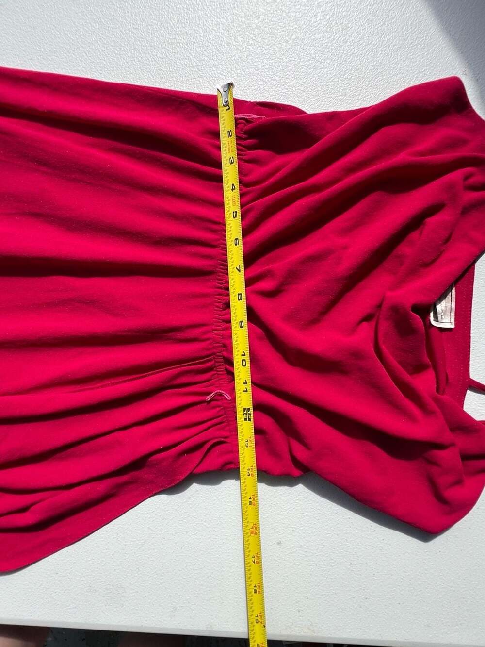 Vintage Mary Martin for Rainbow of California Hot Pink Cowl Neck Midi Dress - Picture 6 of 8